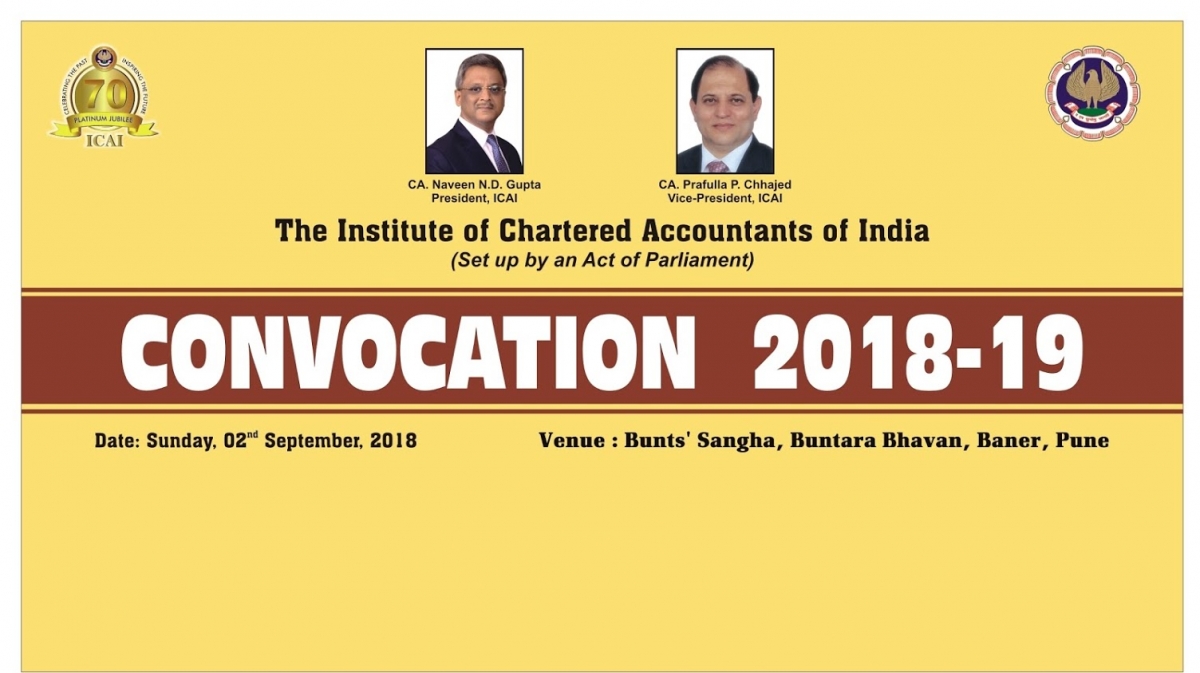 Photos of Convocation held on 2nd September, 2018